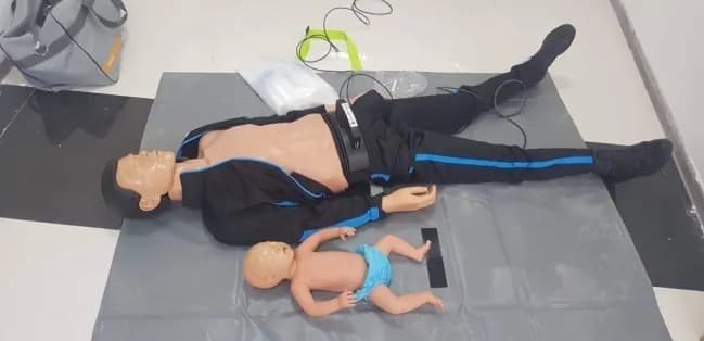Adult and infant CPR manikins